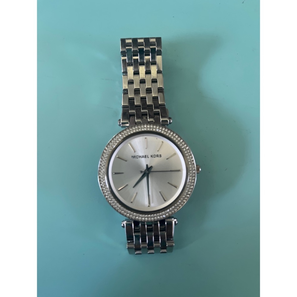 Michael Kors Darci 3 Hand Watch with Glitz Accents